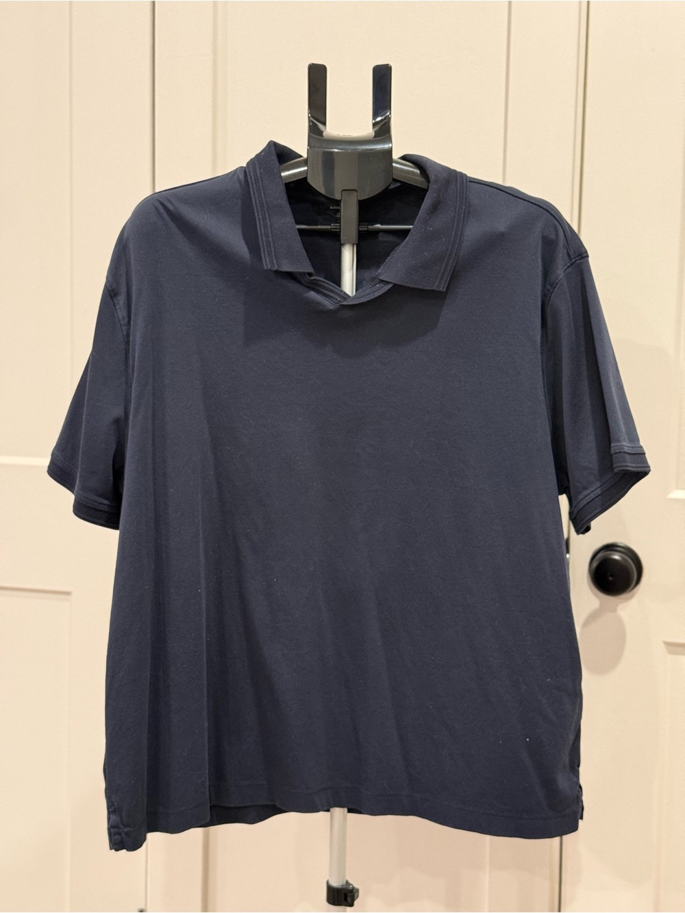 Banana Republic | Navy Luxe Touch Polo - Johnny Collar | Sz XXL $55